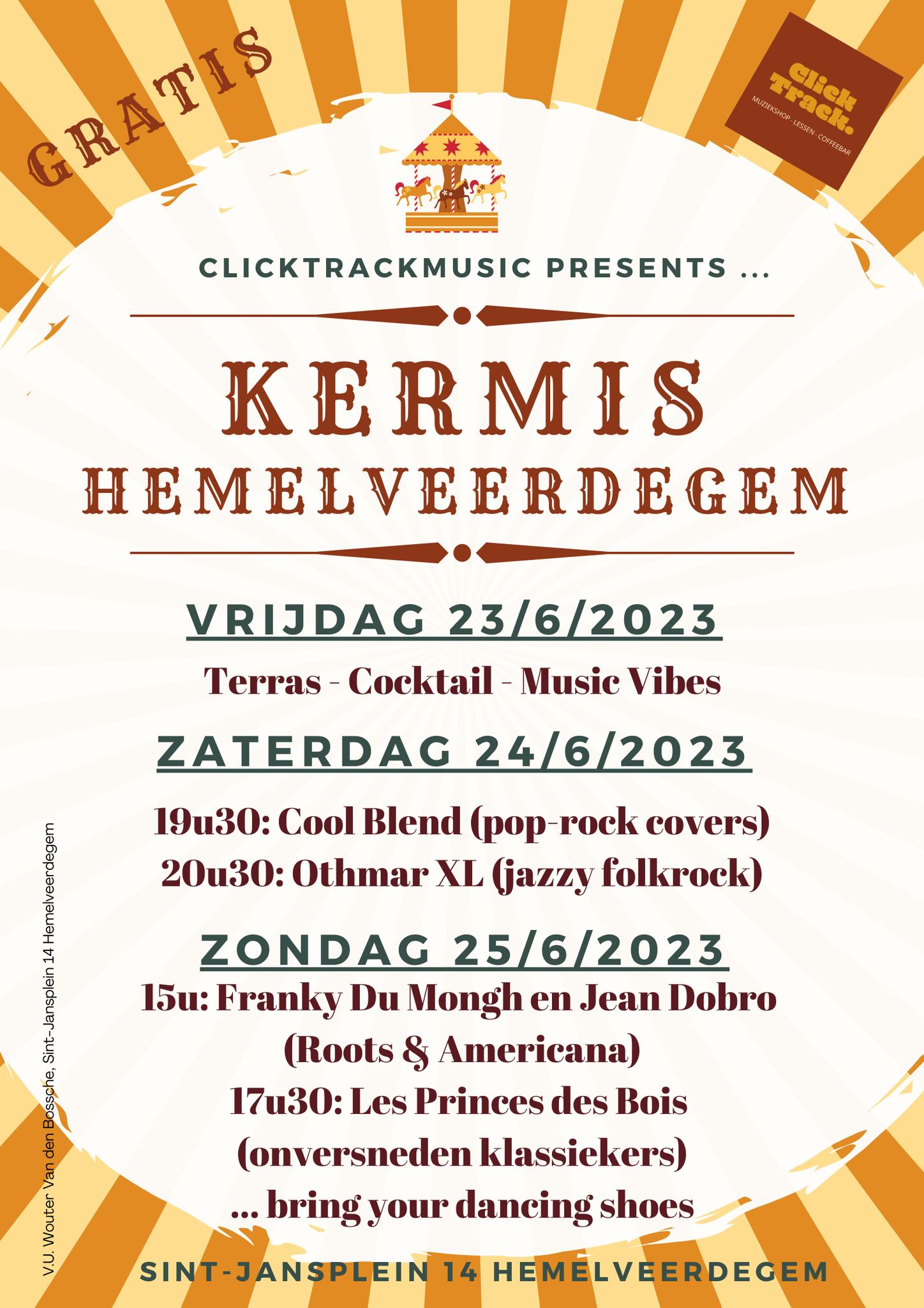 Kermis Hemelveerdegem DeScrollKalender